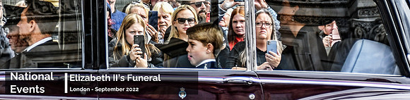 Queen's Funeral Banner
