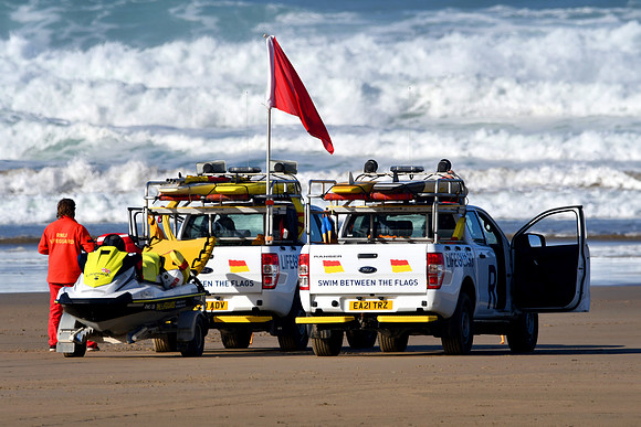R.N.L.I Lifeguards Perranporth Autumn 2023 - 0106