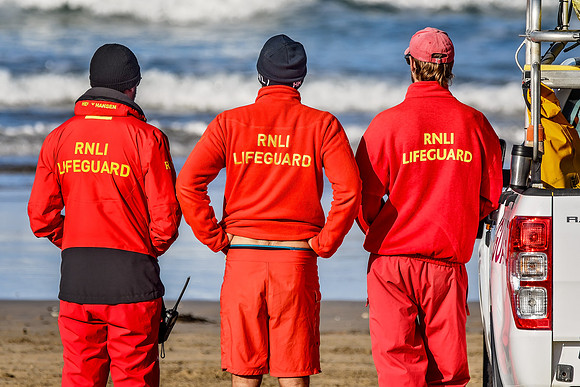 R.N.L.I Lifeguards Perranporth Autumn 2023 - 0001