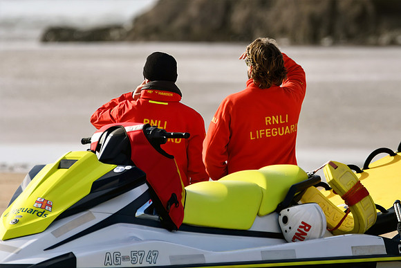 R.N.L.I Lifeguards Perranporth Autumn 2023 - 0113