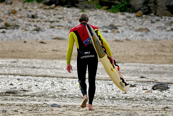 R.N.L.I Lifeguards Perranporth Autumn 2023 - 0067