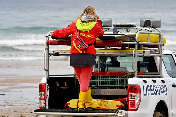 R.N.L.I Lifeguards Perranporth Autumn 2023 - 0044