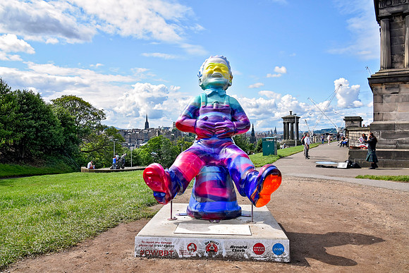 Braw Bricht Wullie Scape 7 - Calton Hill - Anna Somerville