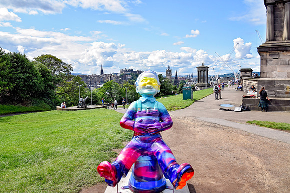 Braw Bricht Wullie Scape 9 - Calton Hill - Anna Somerville