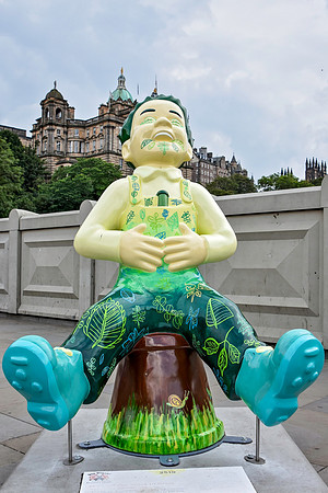 Lets Leaf Our Trees to Grow 5 - Garvald Artists - Waverley Bridge