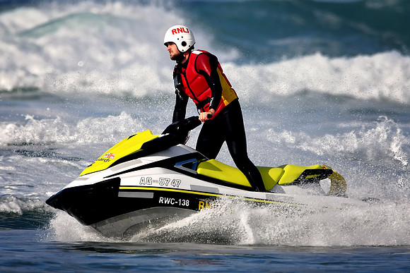 R.N.L.I Lifeguards Perranporth Autumn 2023 - 0020