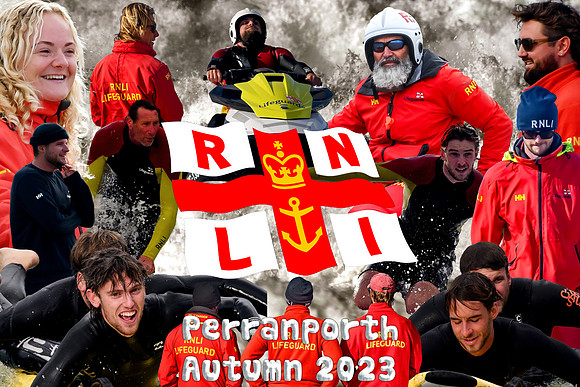 R.N.L.I Lifeguards Perranporth Autumn 2023 - 0001