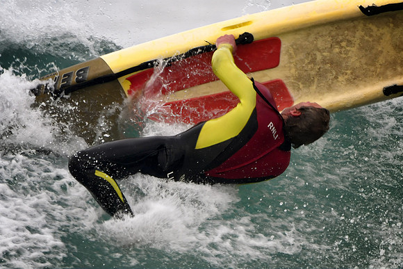 R.N.L.I Lifeguards Perranporth Autumn 2023 - 0053