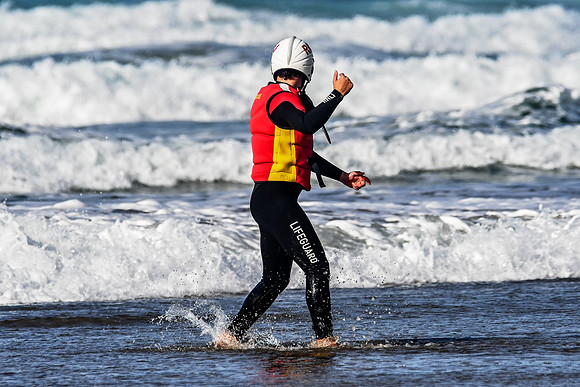 R.N.L.I Lifeguards Perranporth Autumn 2023 - 0011
