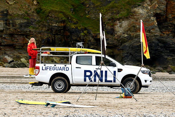 R.N.L.I Lifeguards Perranporth Autumn 2023 - 0047