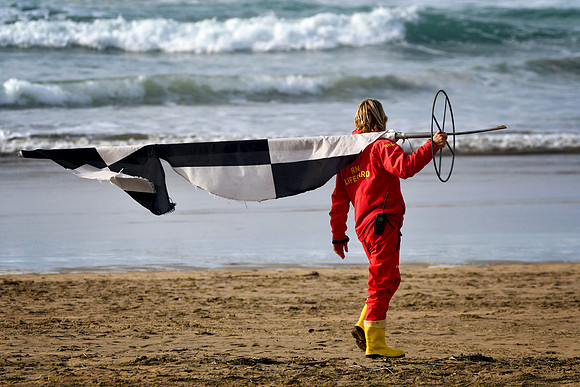 R.N.L.I Lifeguards Perranporth Autumn 2023 - 0141