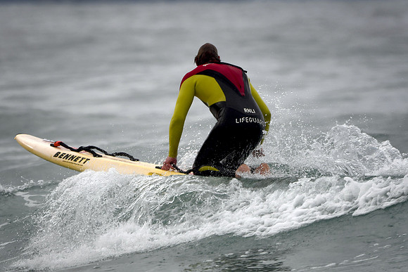 R.N.L.I Lifeguards Perranporth Autumn 2023 - 0052