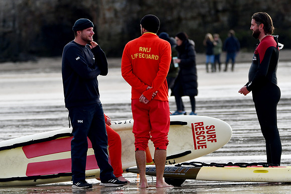 R.N.L.I Lifeguards Perranporth Autumn 2023 - 0042