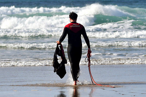 R.N.L.I Lifeguards Perranporth Autumn 2023 - 0031