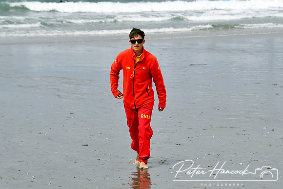 RNLI Perranporth - Portreath Beach - 0123