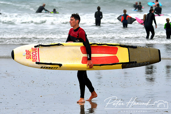 RNLI Perranporth - Portreath Beach - 0114