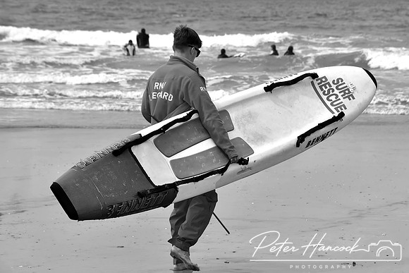 RNLI Perranporth - Portreath Beach - 0125