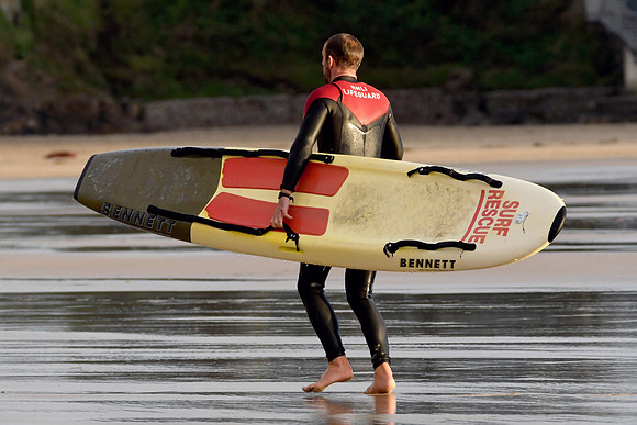 R.N.L.I Lifeguards Perranporth Autumn 2023 - 0037