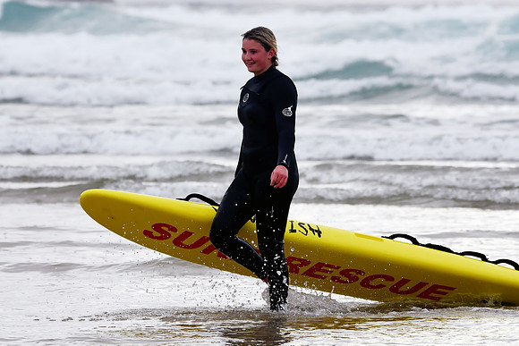 R.N.L.I Lifeguards Perranporth Autumn 2023 - 0041